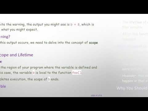 Understanding Unexpected Output of Local Variables in C: A Deep Dive into Memory Management