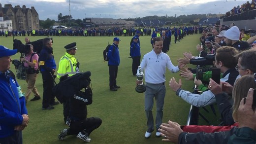 🏌️‍♂️ Zach Johnson 🇺🇸 won the 144th Open Championship at St Andrews in 2015 | Real St Andrews