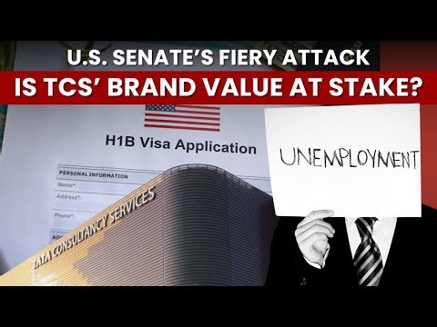 TCS Vs US Senate | Will TCS' Mass H1-B Hiring Pattern Backfire? | TCS Slammed Over H1-B Hiring Spree
