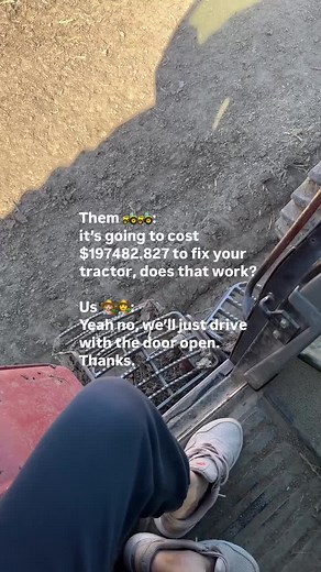 Fancy Tractor with Open Air Ventilation Features