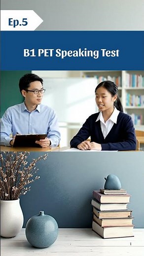 B1 PET Speaking Test #b1level #speakenglish #cambridgeenglish