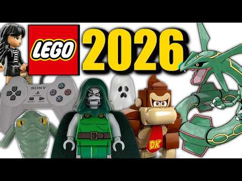 HUGE LEAKS! LEGO PlayStation, AVENGERS DOOMSDAY, Pokémon, Donkey Kong, AND MORE!