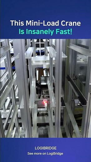 Mini-Load Stacker Crane: Ultra-Fast Automated Storage in Action