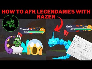 2023 | How to AFK LEGENDARIES at any Pokemon Brick Bronze copy with RAZER SYNAPSE!