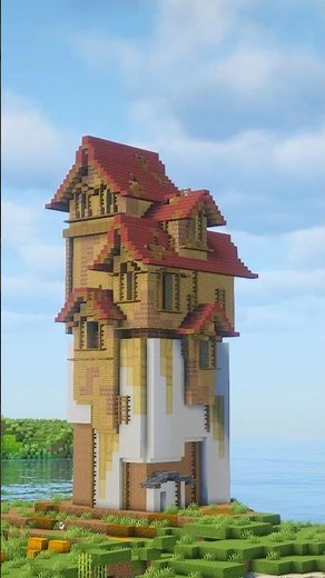 Sunset Tower | Minecraft Build Timelapse