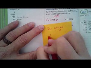 5th Grade Envision Math Chapter 5 Reteaching pgs 215 & 216