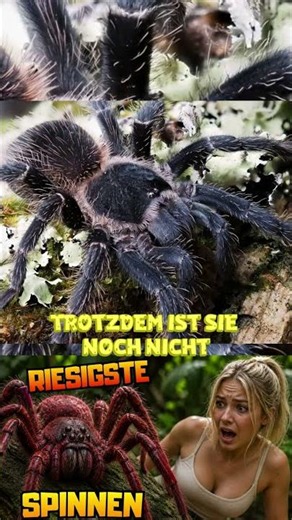 The Two Largest Spiders in the World | Facts about the biggest spiders in the world #spiders #fac...