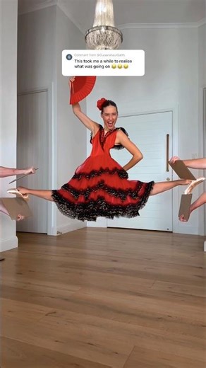 Who saw the Behind The Scenes? 🤔🤣💃 #funny #shorts