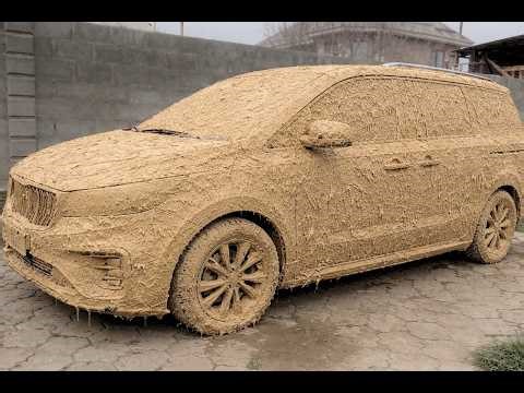 “This Car Was BURIED in Mud… You Won’t Believe What Happened Next! 😱🚿”