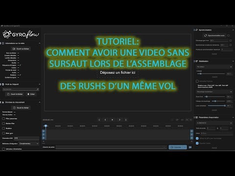 💡HOW TO STABILIZE 2 VIDEOS PLACED END TO END WITH GYROFLOW?💡GYROFLOW TUTORIAL.