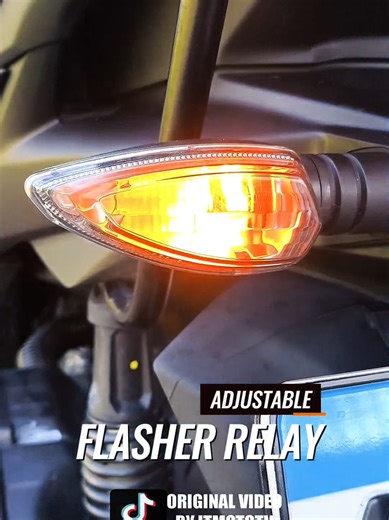 Adjustable Flasher Relay for Motorcycle Signal Lights