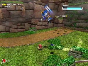 SADX: Knuckles in E-102's Windy Valley