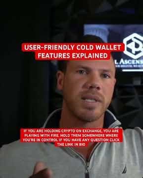 USER-FRIENDLY COLD WALLET FEATURES EXPLAINED #howtoinvest #xrp #investmentforbeginners