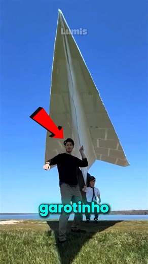 The world's largest paper airplane went wrong in an epic way!