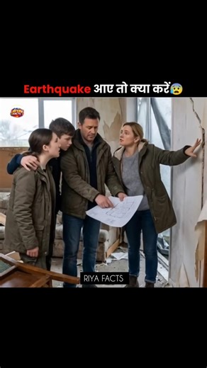 What to do if an earthquake occurs?😰 | RIYA FACTS | #facts
