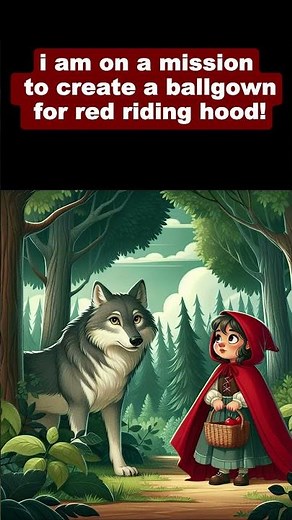 Sewing the Perfect Red Riding Hood Cloak ✨🪡