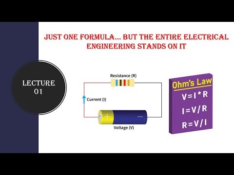 Ohm’s Law Explained | Basic Electrical Engineering | Circuit Analysis Lecture 1