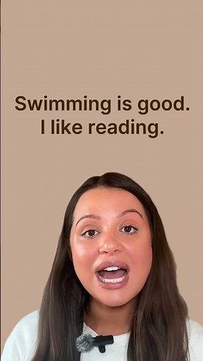 A gerund = a verb + -ing that acts like a noun.