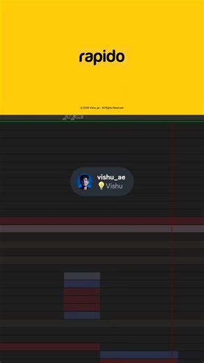 💡Vishu on Instagram: "Follow nd..comment "@rapidoapp " and I'll send you Project File. #saas #rapido #motiongraphics #aftereffects #instagramfeatures"