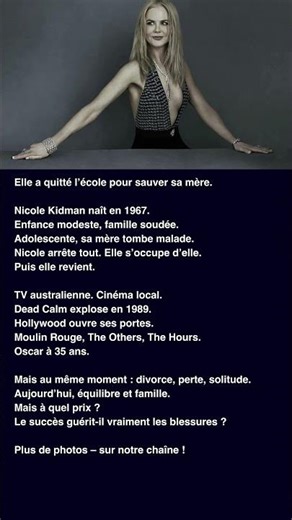 Nicole Kidman : de Sydney à l’Oscar