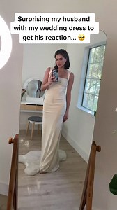 Surprising My Husband with My Wedding Dress Reaction After 7 Years