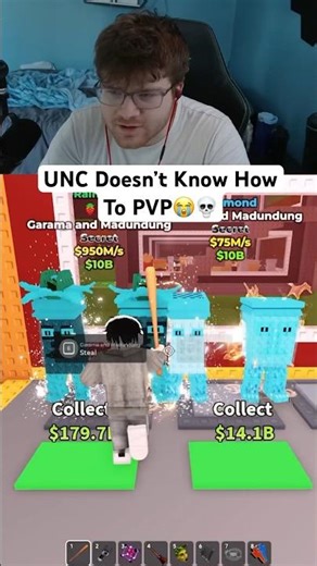 UNC Doesn’t Know How To PVP 😭 #roblox #amazingroblox #rblx #robloxmemes #robloxshorts