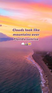 Birds-eye view over this incredible sunrise in South Florida 🧡🌅🪽 Have you ever seen anything like this in Florida before? Save for your Must See Florida bucket list! 📷: @delraydroneshots 📍Delray Beach, Florida Tag #mustseeflorida to share your experience in FL🍊R🌴DA! - Follow @mustseeflorida | Must See Florida