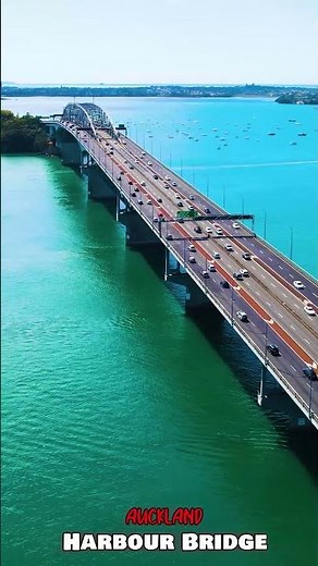 Experience Auckland Harbour Bridge In STUNNING 4K