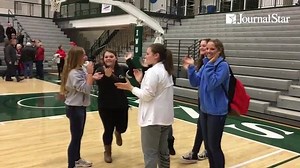 26K views · 355 reactions | Eureka super fan and harmonica performer Wendy Parsons, 83, was diagnosed with pancreatic cancer in December, but plans to make the most of the time he has left with his beloved Hornets. | Journal Star Sports | Facebook