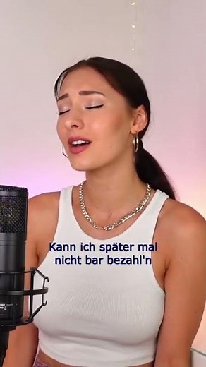 Wenn APACHE 207 Songs von einer Frauenstimme gesungen werden 🥺 #shorts