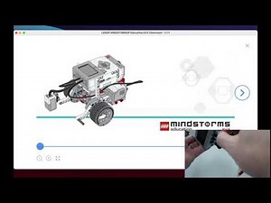 LEGO EV3 Mindstorms Robot Trainer Cours - Lesson 4.2 Building Color Sensor Extension