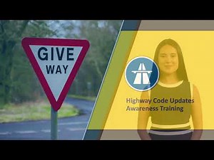 Highway Code Updates Awareness Training - Course Demo Video - Human Focus International