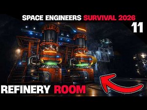 Space Engineers Survival (EP11) | Building Production [2026]