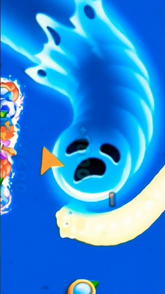 🐍This Dino Worm is Insane #shortsfeed #gaming #wormszone
