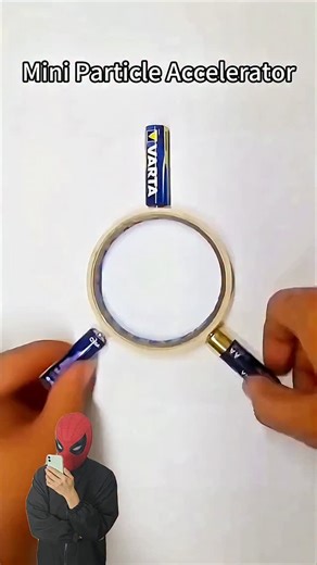 physics boy on Instagram: "Mini particle Accelerator #trending #viralreels #vídeo #motivation #consept #experiment #physics #éducation #real #studygoals"