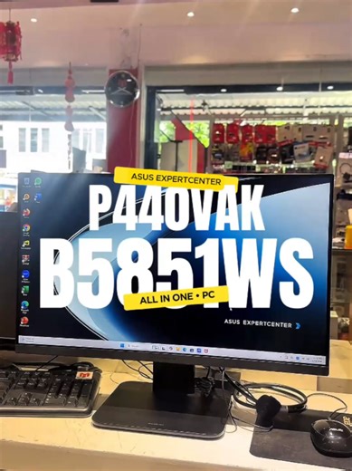All in one Asus P440VAK-B5851WS CI5-13420H 8GB/512GB W11 #aioasus #allinone #asus #rekomendasi #matrixcomputer2