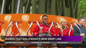 Thrilling Drop Line debuts at Dollywood