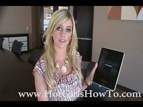 How to lock the iPad