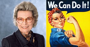 Rosalind P. Walter, the first 'Rosie the Riveter', dies at 95