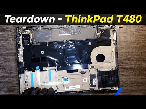Lenovo ThinkPad T480 Teardown (Complete Disassembly Tutorial)