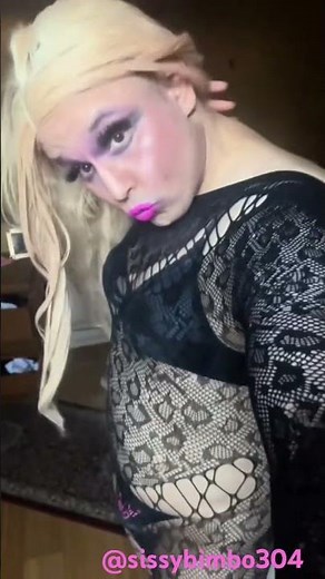 Sissy bimbo, dressed like a whore! #Sissy #crossdresser #bimbo