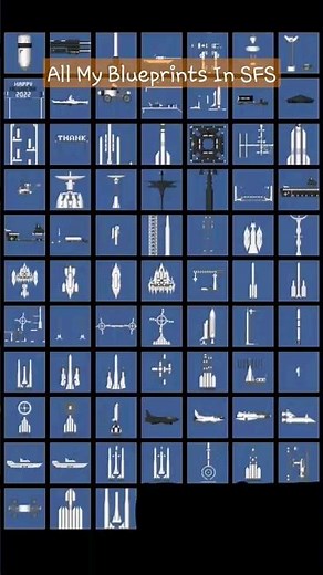 All My Blueprint In SFS #shorts #sfs #spaceflightsimulator #gaming #games #blueprint #rocket