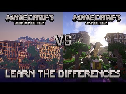 The Difference Between Minecraft's Bedrock and Java Editions! #Nitrado Tutorial