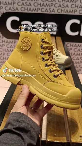 Del 36 al 40 (78.000) 👟👟Podes visitar nuestras tiendas y probar. 📌Casa Champ San Lorenzo (🔎0981 962808) : En la sucursal de Stock Manuel Ortiz Guerrero - San Lorenzo ⏱️Lunes a sábado de 11:00 a 20:00 hrs Domingos 09:00 a 18:00 📌Casa Champ Central CDE (🔎0984 416511) : Estamos en el centro de CDE, sobre la avenida Carlos Antonio Lopez casi en frente a Burguer King. ⏱️De lunes a sábados (07:00hs a 16:00hs) 📌Casa Champ Arena (🔎0982 286906) : En la sucursal en Arena Shops ⏱️de lunes a domingo