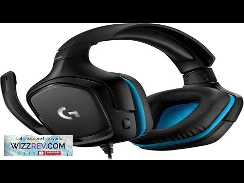 Logitech G432 Wired Gaming Headset 7.1 Surround Sound DTS Headphone:X 2.0 Flip to Mute