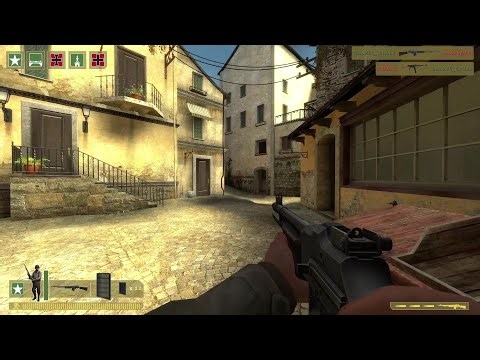 Day of Defeat: Source - dod_anzio (U.S. Army Gameplay with Bots)