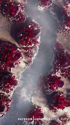 D&D | Veinfracture Part 1 No Grid | Animated Battle Maps