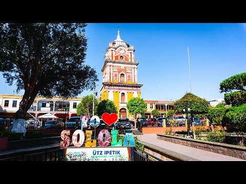 Sololá, one of the most visited towns in Guatemala.