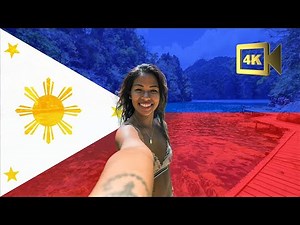 Philippines waving flag 4K and national anthem • Lupang Hinirang • Chosen Land