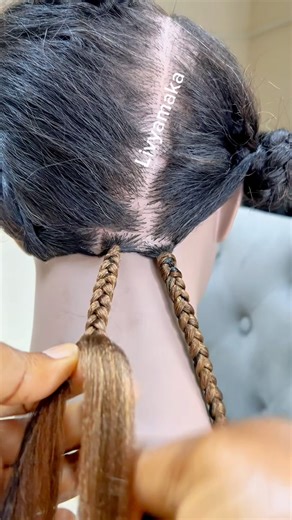 Easy hair tutorial for beginners #braidingtutorial #howtobraid #easybraids